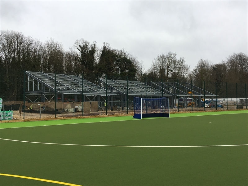 Not Long to go! Sports Pavilion on track for summer completion