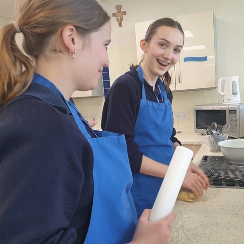 Students find their inner calm by using baking as a mindful activity