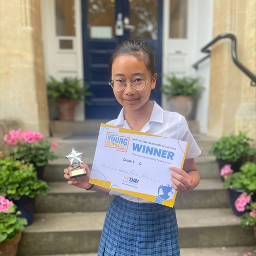 Year 6 student wins Anti-racism Journalist of the Year award