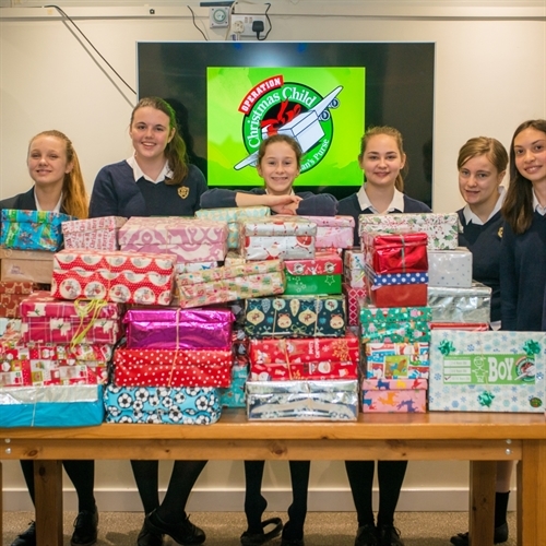 Generous gifts for Operation Christmas Child