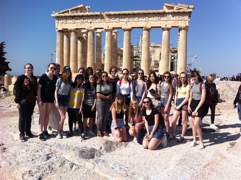 Classics department trip to Greece