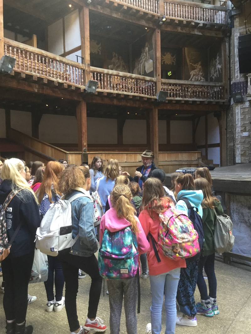 Students return to Shakespearean times