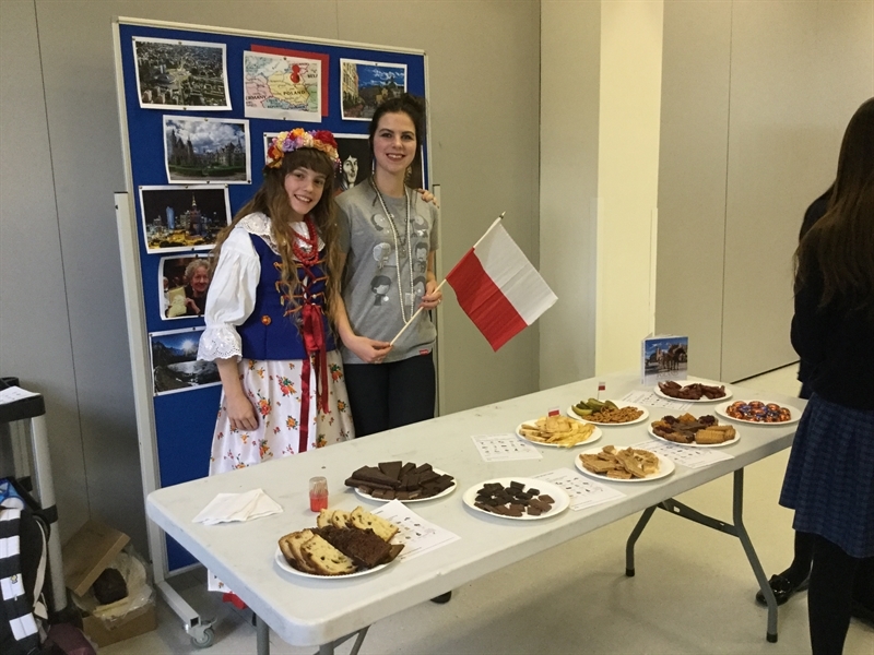 Students cook up an international food storm