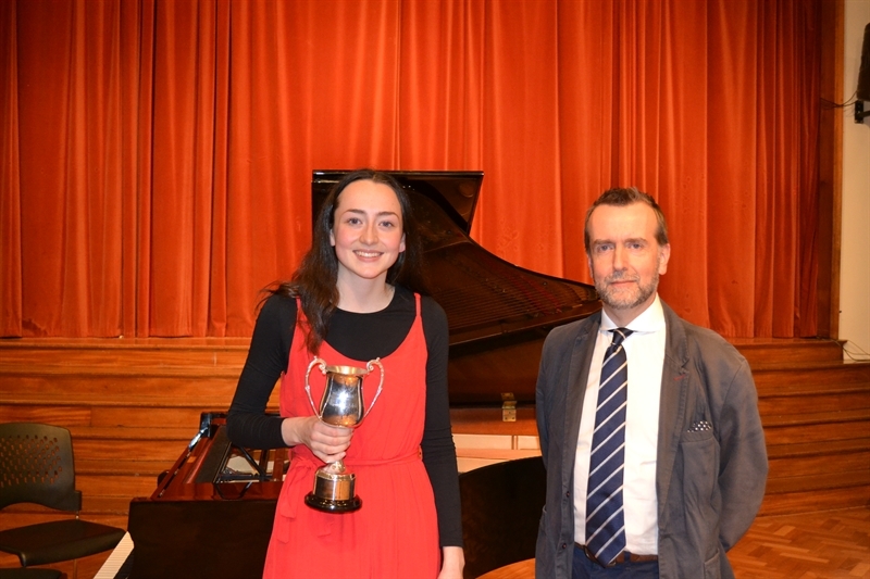 Celebration of our finest musical talent with a Sixth Form winner!