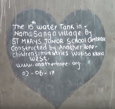 Junior School pupils raise funds for water tanks for Ugandan families