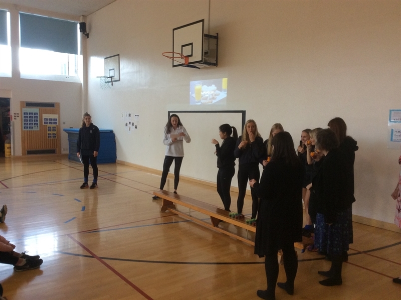School prefects host healthy lifestyle assembly