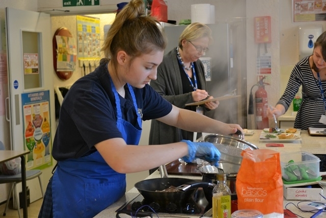 GCSE students conquer culinary quest