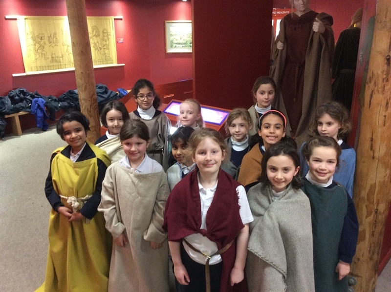Year 3 pupils step back to Anglo-Saxon times