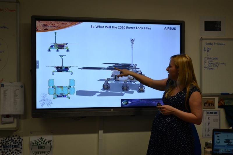 Full 'STEAM' ahead as engineer encourages girls to aim for the stars (and Mars!)