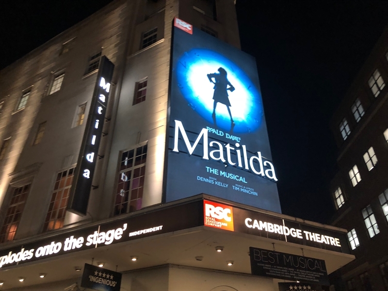 West End trip to see 'Matilda'!