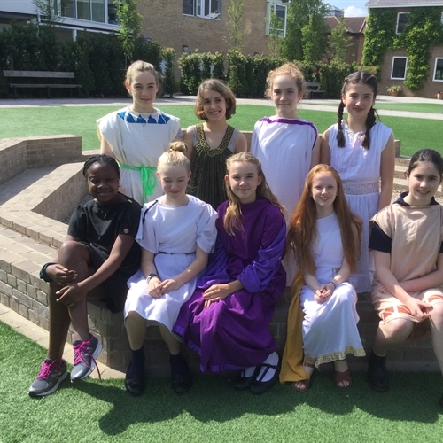 Year 8 compete in ‘ludi scaenici’ Latin play competition