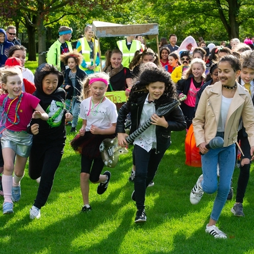 St Mary's students race back in time to raise money for charity