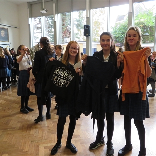 Clothes swap success at St Mary's