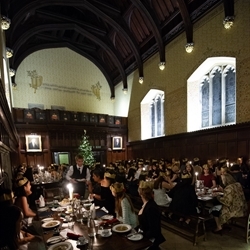 December 2018 - Boarders' Christmas Dinner at Peterhouse College, Cambridge University