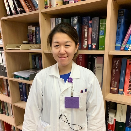 Alumna pharmacist returns 'virtually' for Learning Lunch