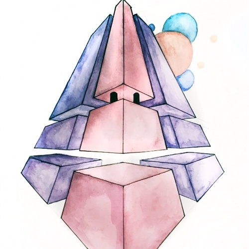 GCSE artists mix creativity and mathematics to find a little perspective