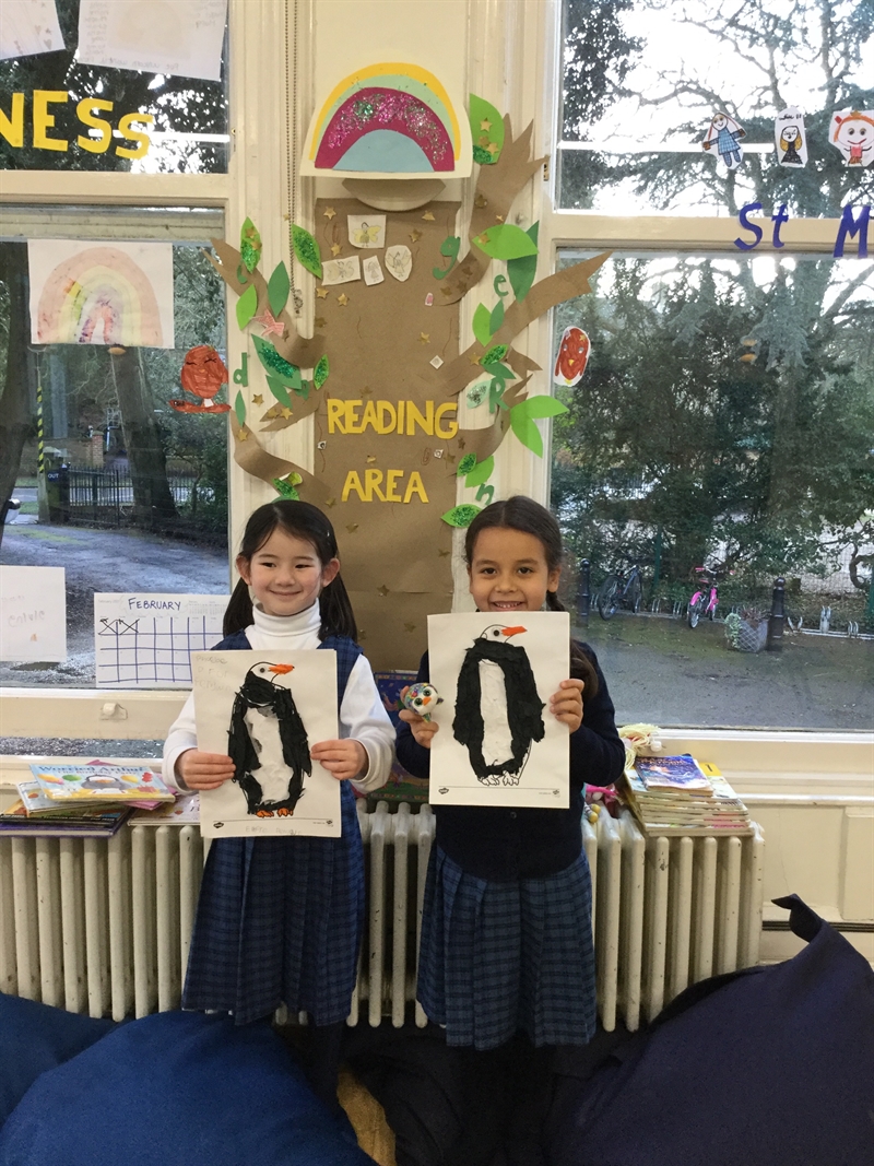 Year 1 have been busy showing kindness and learning all about penguins!