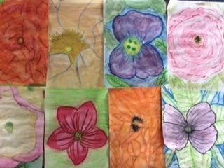 Year 6 create inspiring and natural artwork for Mental Health Awareness Week