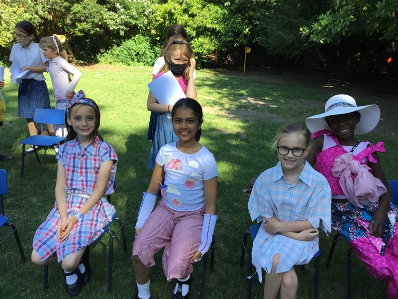 Eco fashionistas hit the catwalk at St Mary's Junior School