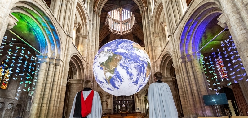 Students’ creative work unveiled in awe-inspiring Ely Cathedral