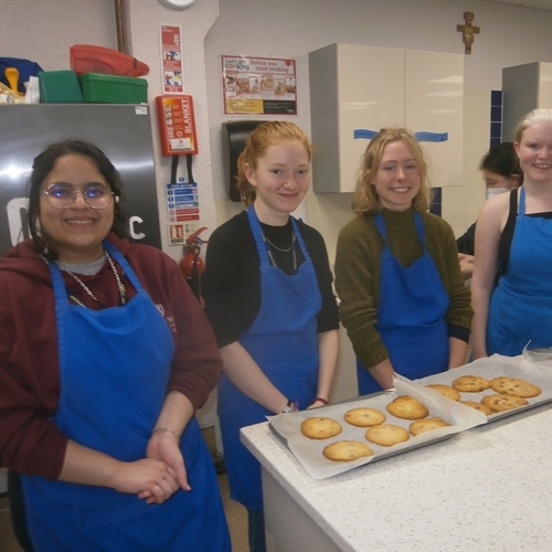St Mary's volunteers bake treats for Arthur Rank Hospice