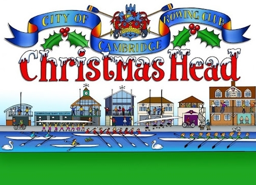 St Mary's competes in the City of Cambridge Rowing Club's Christmas Head