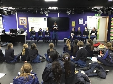 Junior School students sharpen oracy and debating skills at the Senior School