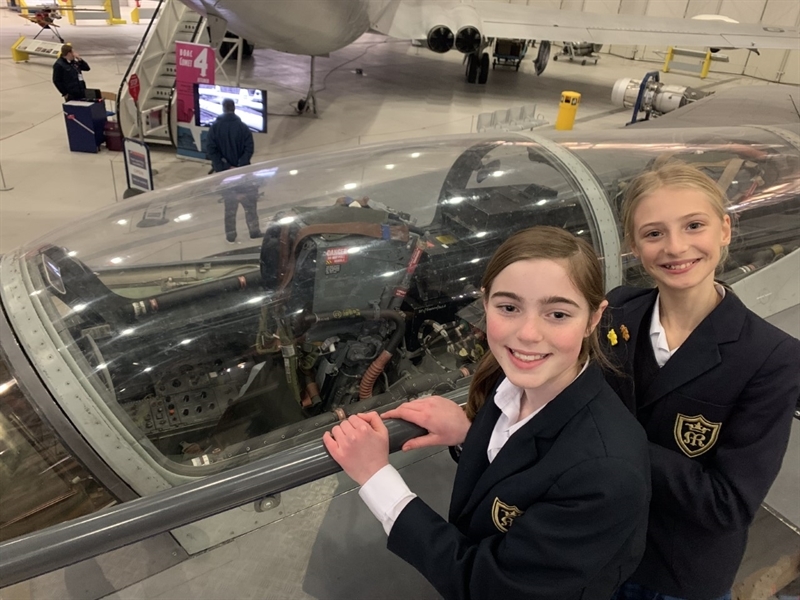 Year 6 visit Imperial War Museum Duxford to learn about the Second World War