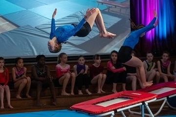 St Mary’s gymnasts show determination and teamwork in stunning display of skill and flexibility