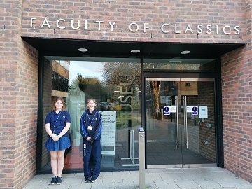 Year 8 students take on Junior Latin Reading Competition at the Cambridge Faculty of Classics