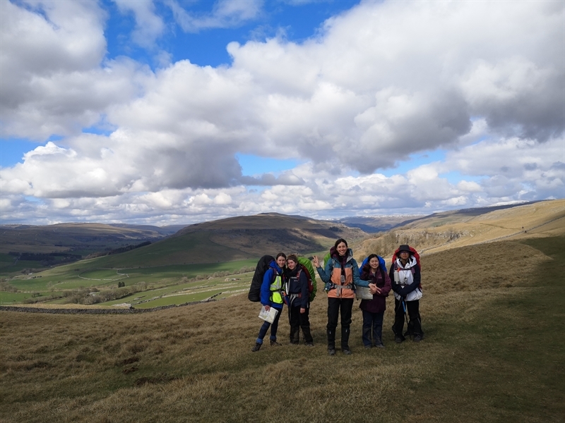 Year 12 brave cold conditions in Duke of Edinburgh practice expedition
