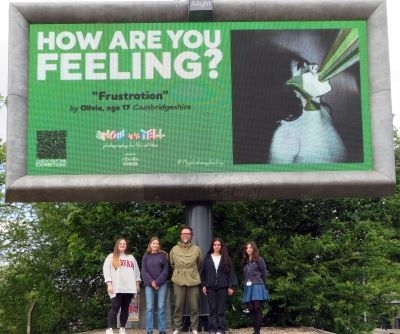 St Marys' students' artwork displayed on local billboard