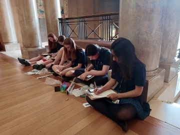 Future GCSE Art students visit Fitzwilliam Museum