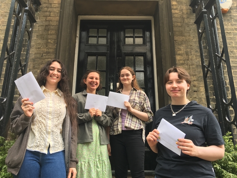 Jubilant return to A Level exams for St Mary’s