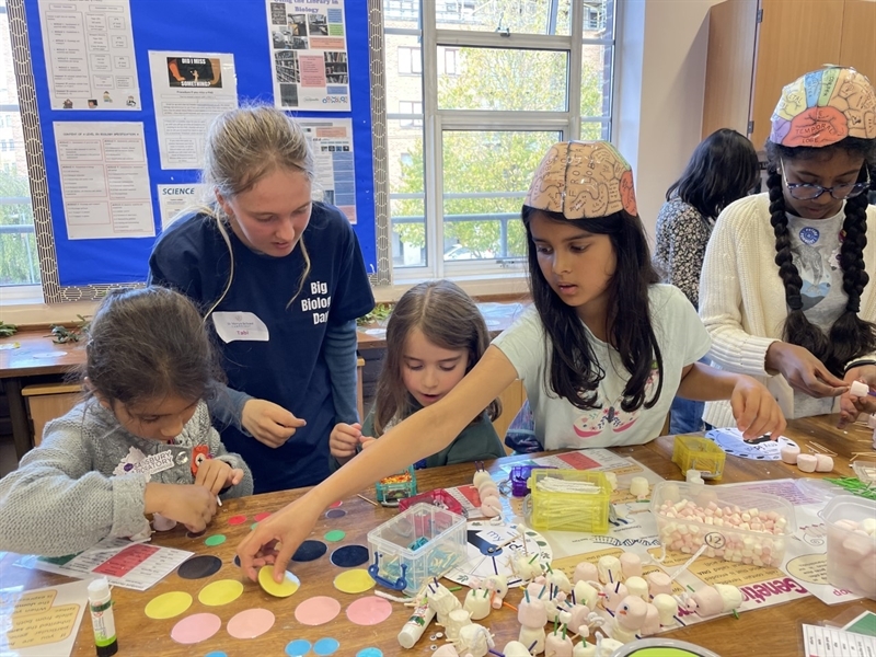 St Mary’s students share their love of science at Big Biology Day 2022