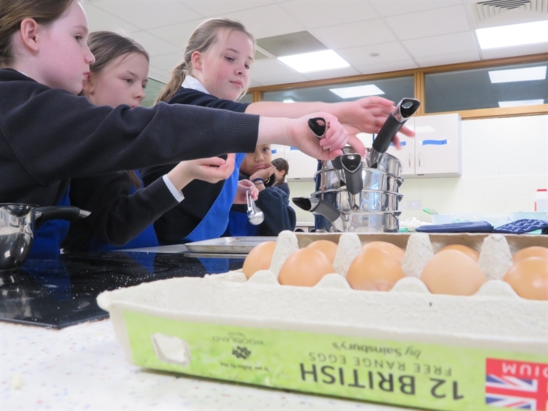 Yr 6 crack the science behind the scrambled egg
