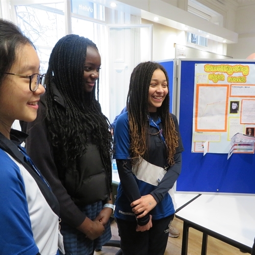 Year 9 students showcase Physics, Engineering and Science projects