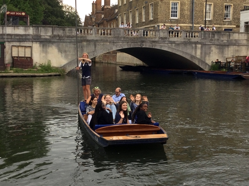 Punting - the perfect post-exam wind down