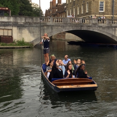 Punting - the perfect post-exam wind down