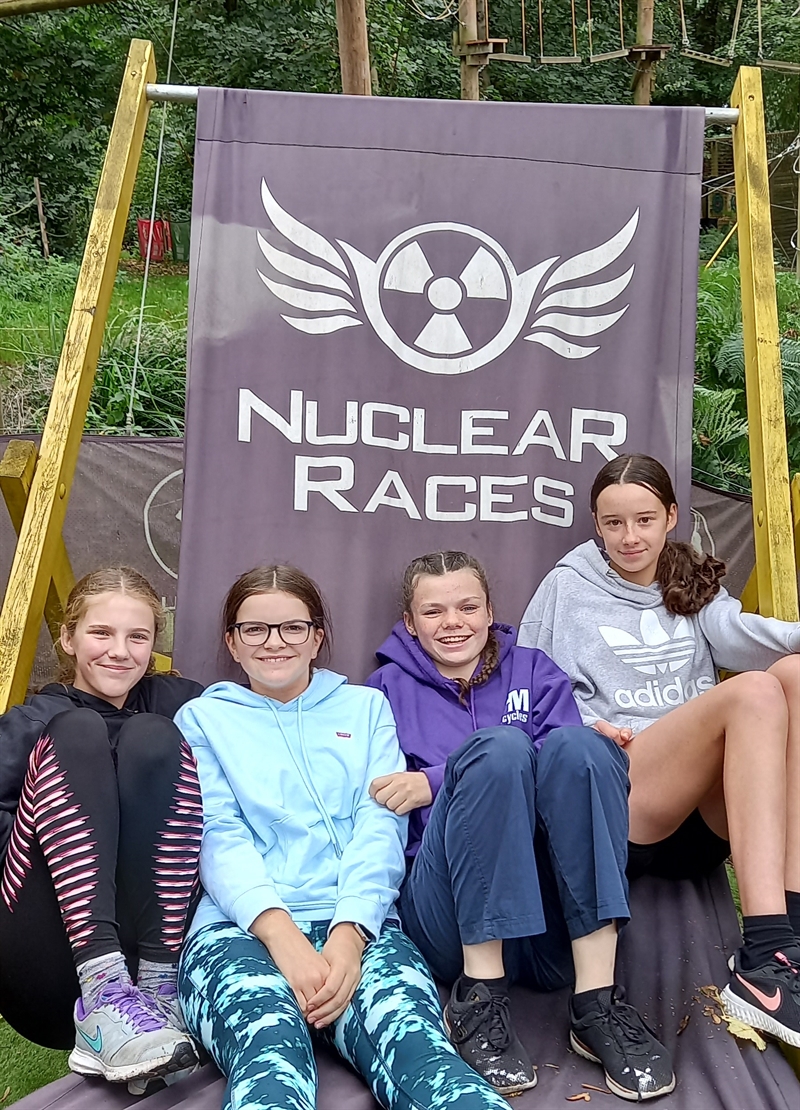 Yr 9 Nuclear Races Trip - a place to be muddy!