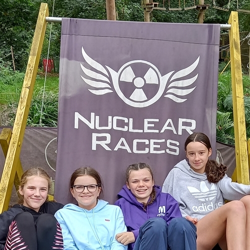 Yr 9 Nuclear Races Trip - a place to be muddy!