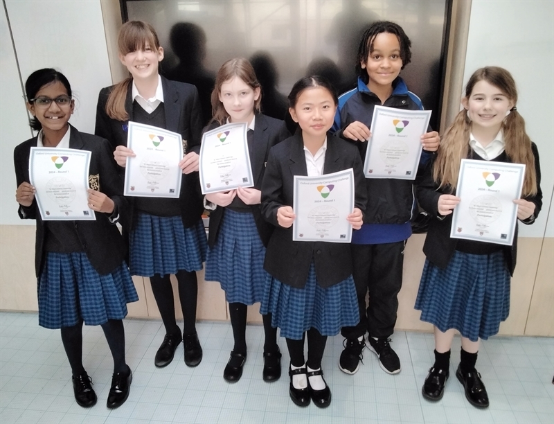 St Mary's School students score above Cambridgeshire and UK-wide averages in the Oxford University Computing Challenge