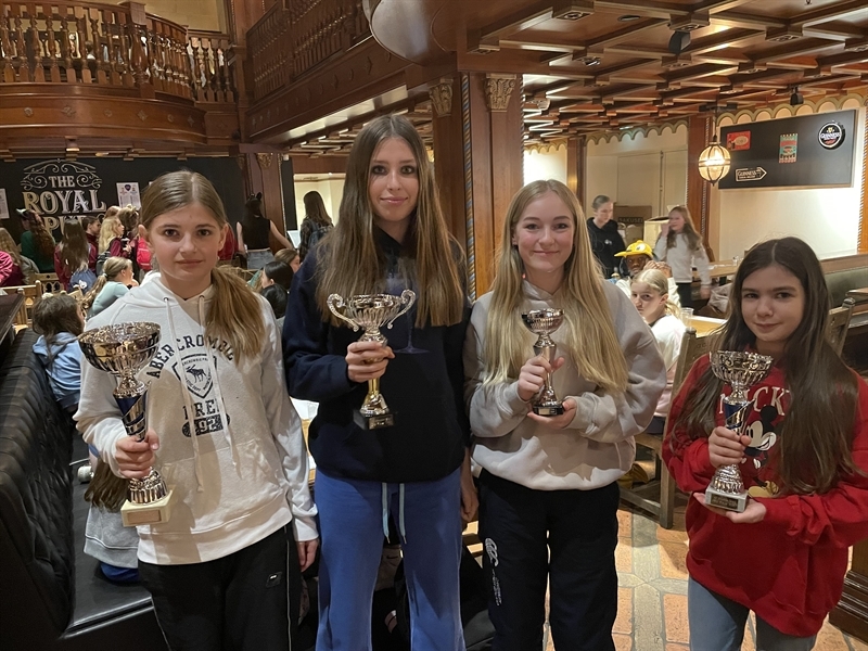 Senior students go to Disneyland Paris for International Netball Festival