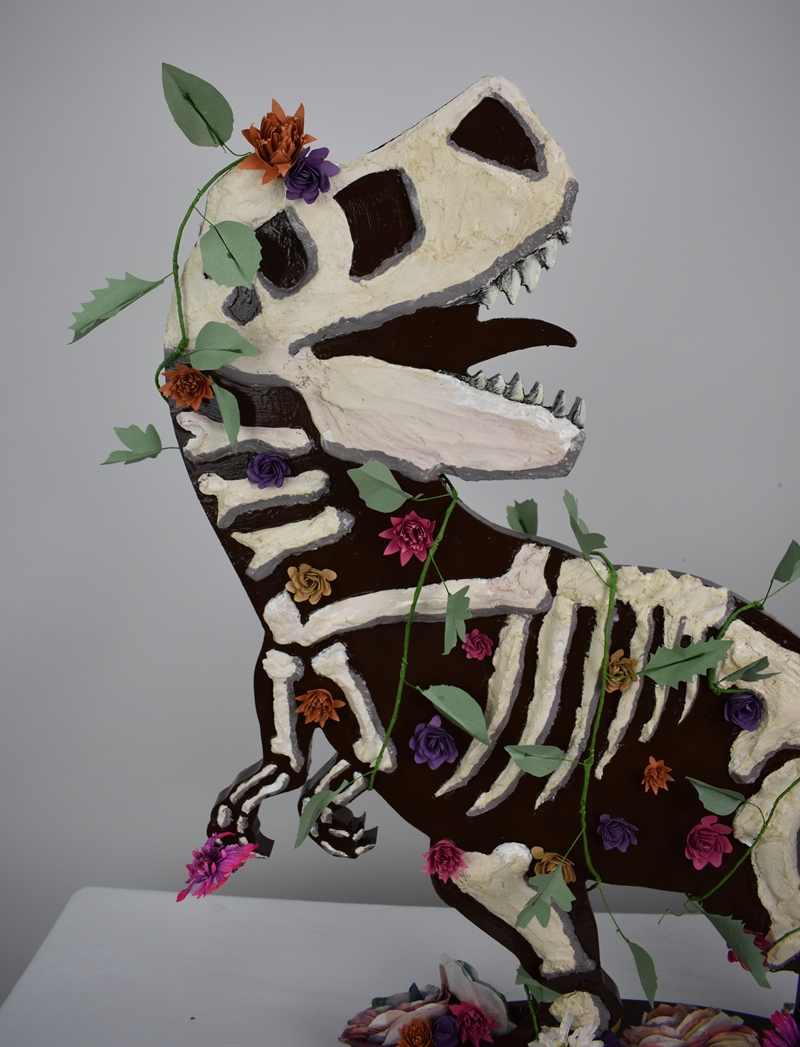 Mazzasaurus, the award-winning art installation, is back!