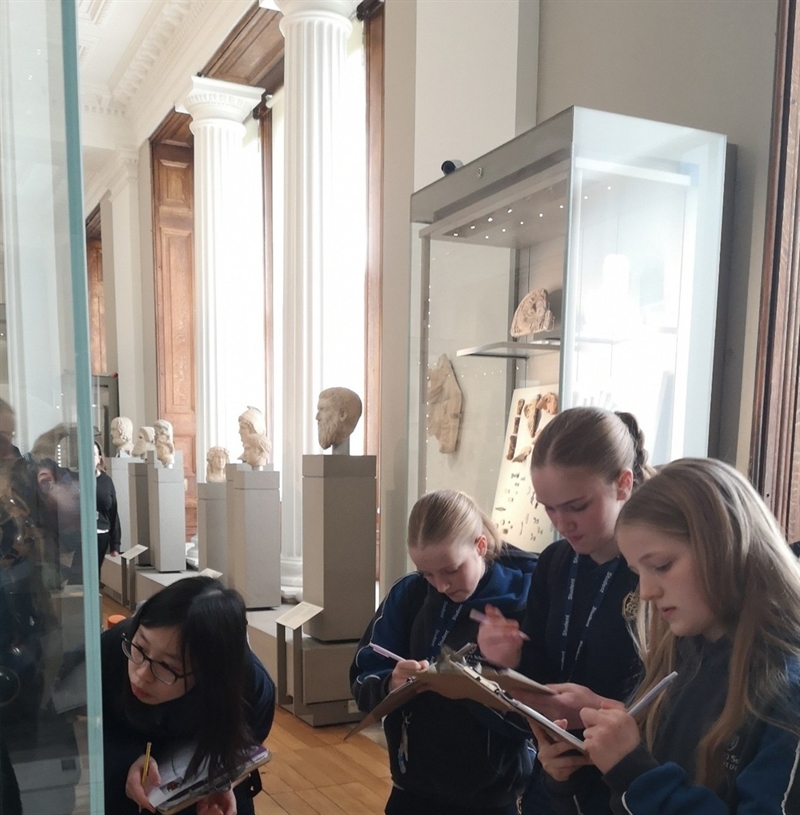 Year 9 Classical Civilisation Students Step into the Ancient World at the Fitzwilliam Museum