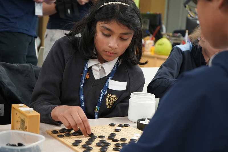 It’s all go at St Mary’s first inter-school Go Tournament