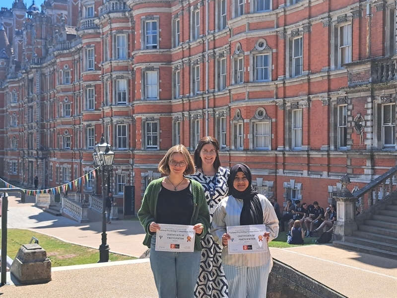 St Mary's Psychology Students Shine at National Competition