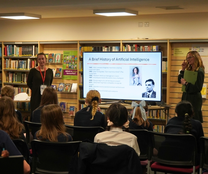 KS3 Academic Scholars launch Illuminate Programme with thought-provoking workshop on AI