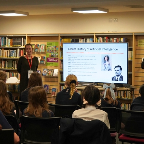 KS3 Academic Scholars launch Illuminate Programme with thought-provoking workshop on AI
