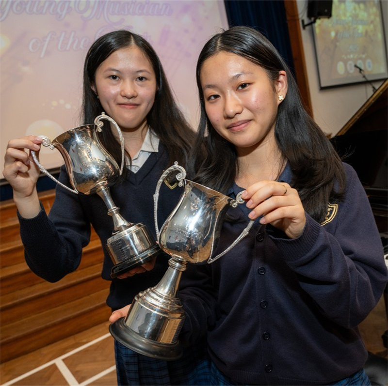Master of Music at Norwich Cathedral adjudicates Music Competitions at St Mary’s School.